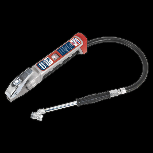 Sealey Professional Tyre Inflator with Twin Push-On Connector
