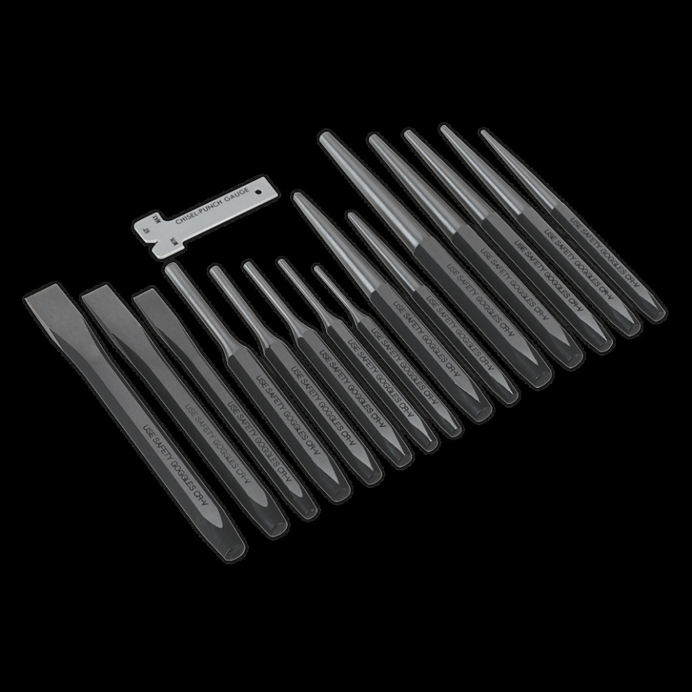 Punch & Chisel Set 16pc