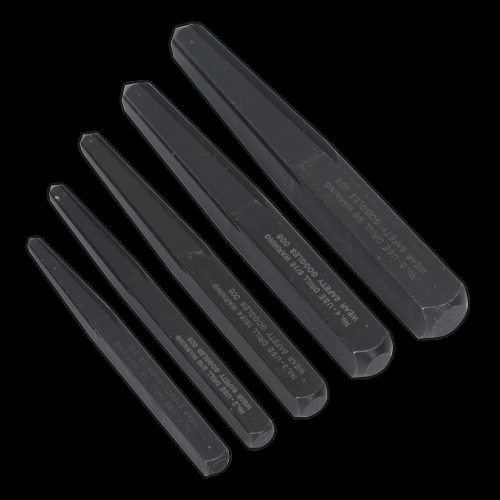 Sealey Screw Extractor Set 5pc Square Type