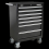 Sealey Rollcab 7 Drawer with Ball-Bearing Slides - Black 1