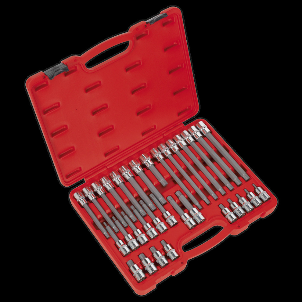 Ribe Socket Bit Set 32pc 1/2"Sq Drive