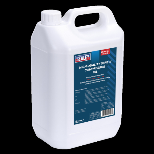 Sealey Screw Compressor Oil 5L