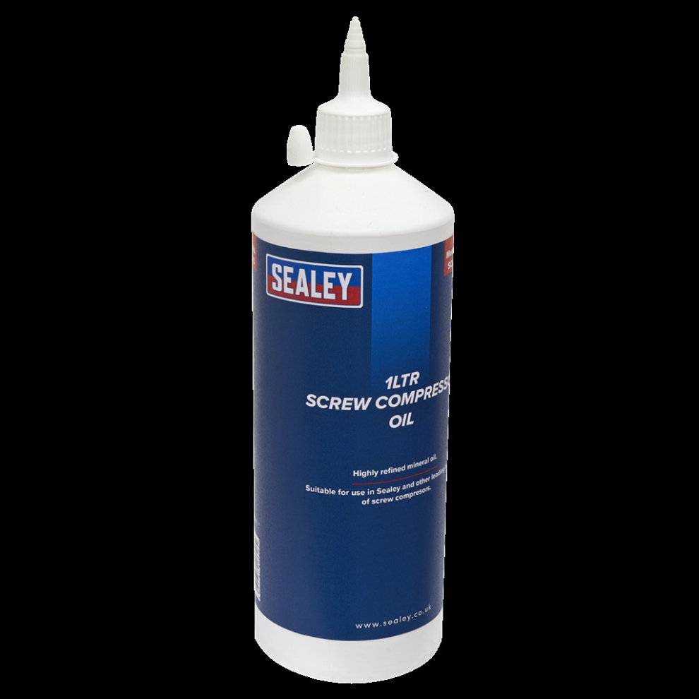 New Sealey Screw Compressor Oil 1L Scpo1s Large