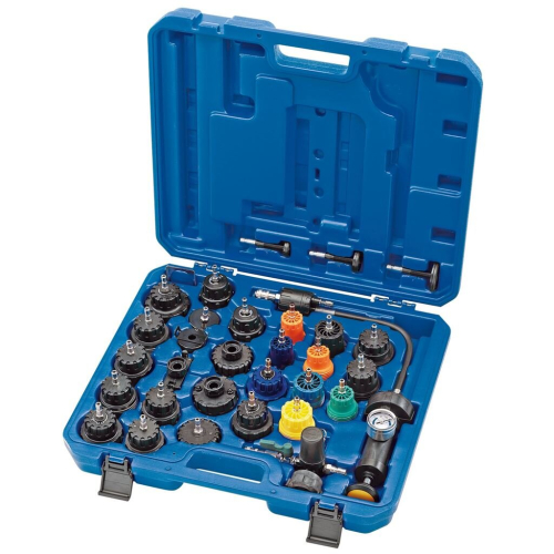 Draper Radiator and Cap Pressure Test Kit (32 Piece)