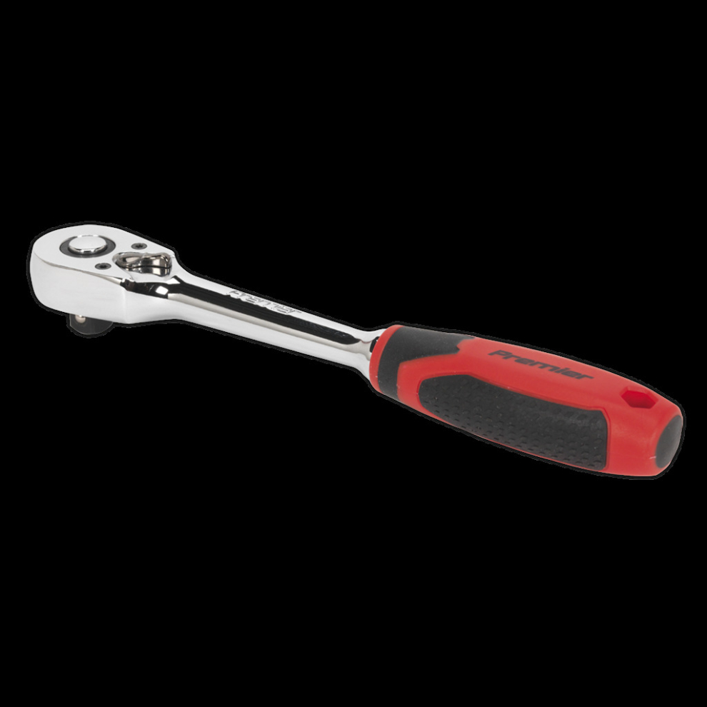 Sealey Ratchet Wrench 3/8"Sq Drive Pear-Head Flip Reverse