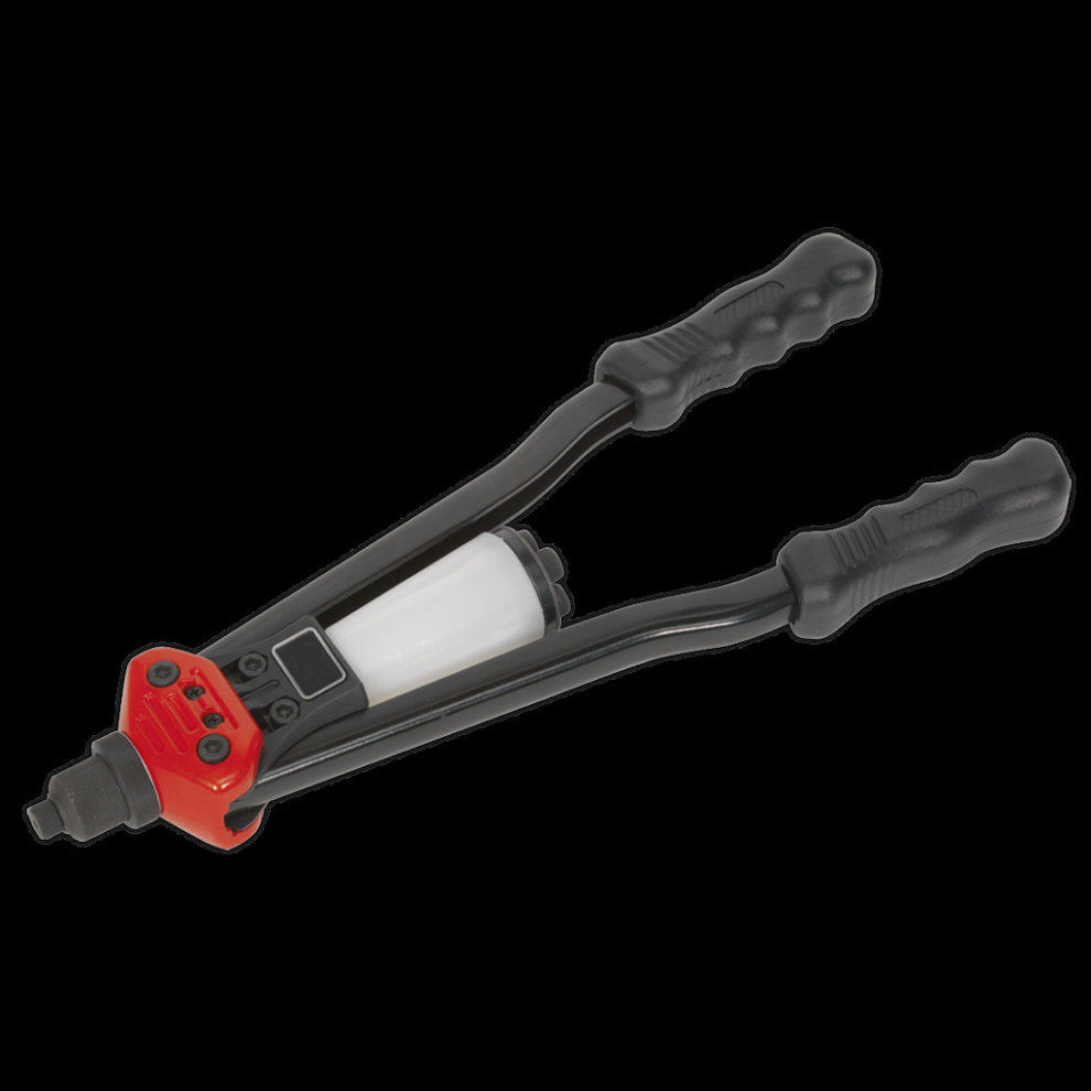 Sealey Riveter Medium-Arm With Collection Bowl