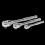 Sealey Ratchet Wrench Set 3pc Pear-Head Flip Reverse 1
