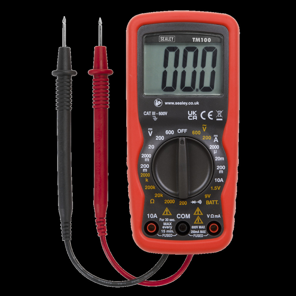 Professional Digital Multimeter - 6-Function