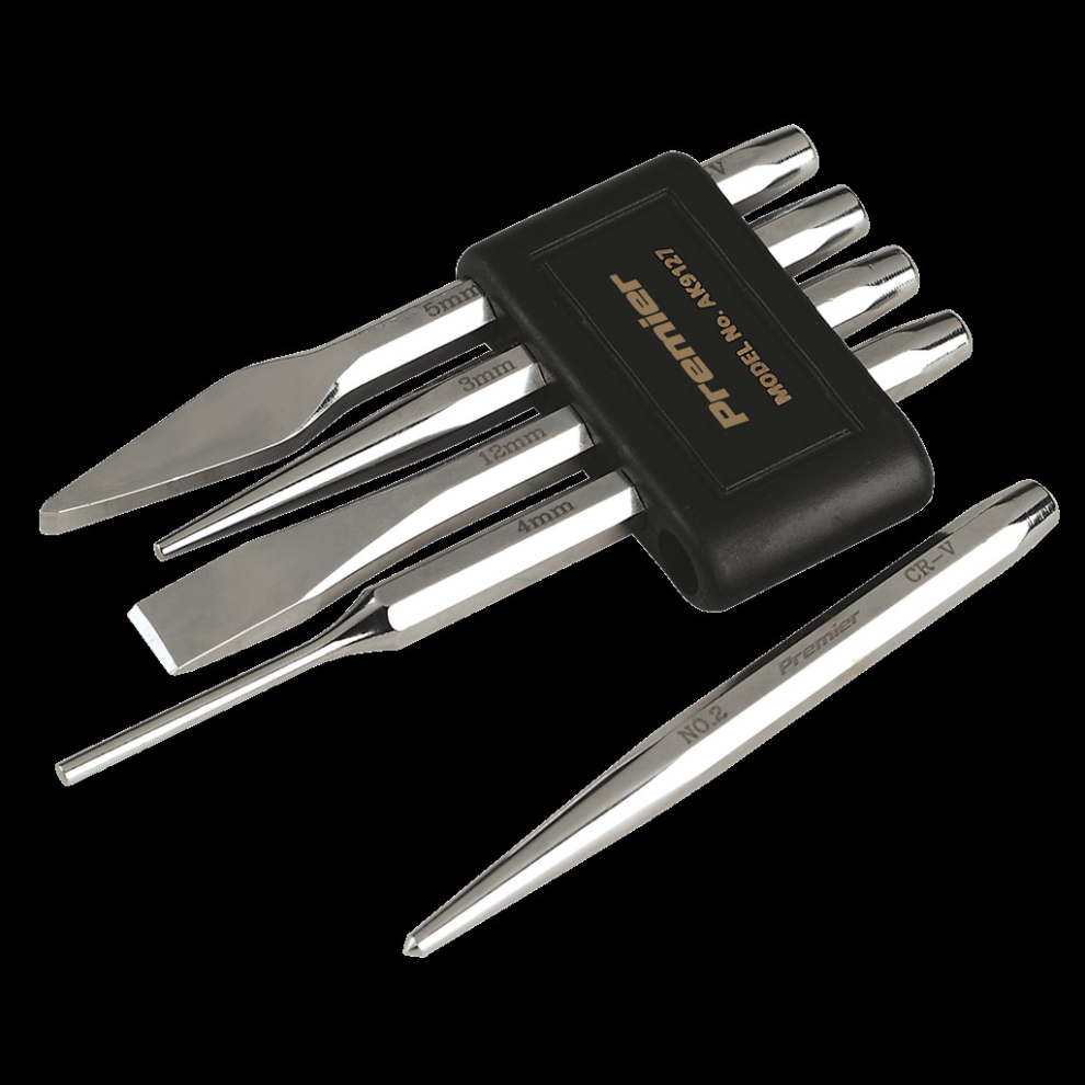 Punch & Chisel Set 5pc 