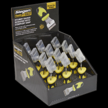 Razor Scraper with Comfort Grip Stubby Display Box of 12