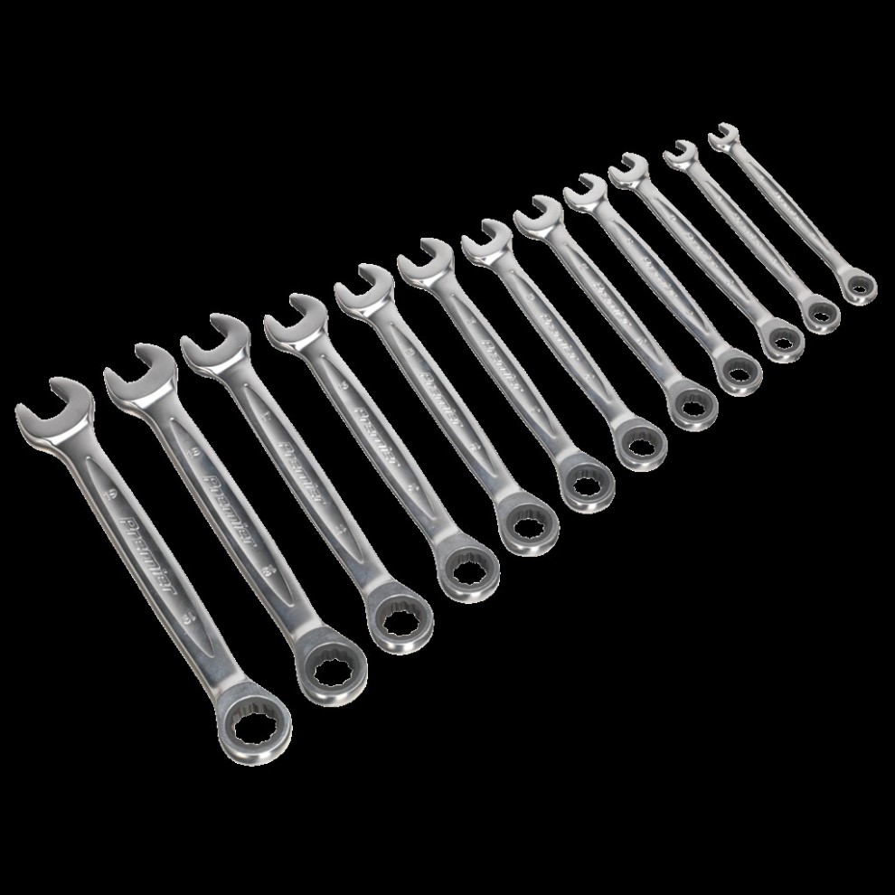 Ratchet Combination Spanner Set 12pc - Metric - Platinum Series