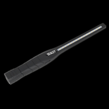 Rechargeable 360° Slim Inspection Light 8W & 1W SMD LED Black Lithium-ion