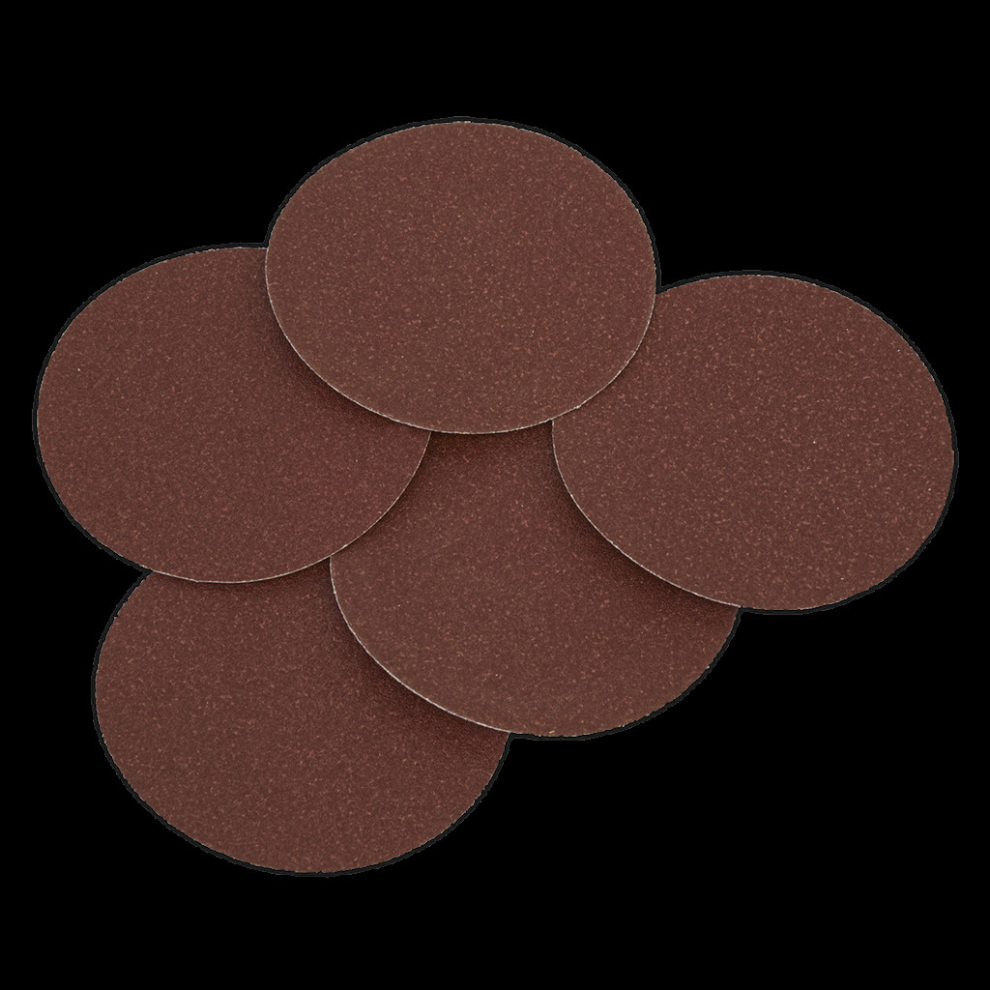 Sanding Disc Ø125mm 80Grit Adhesive Backed Pack of 5