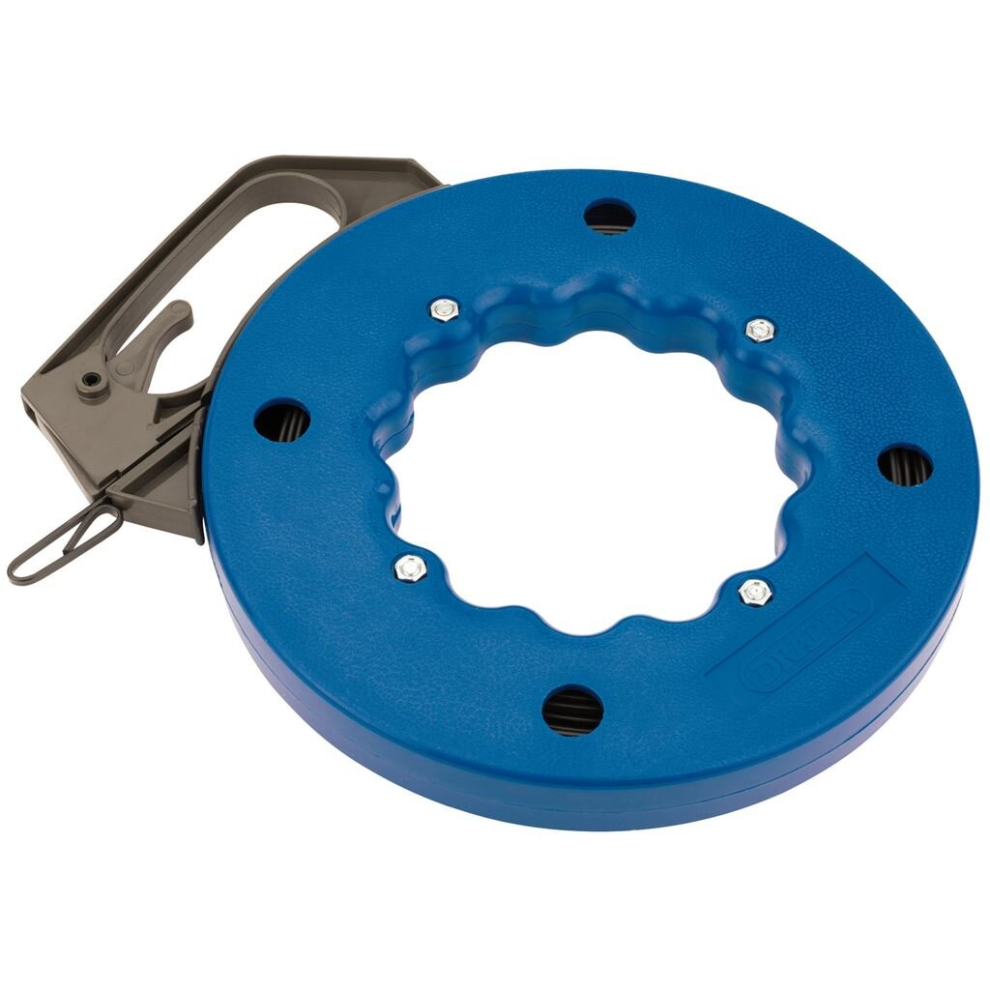 Electrician's Draw Tape in Plastic Case, 15m