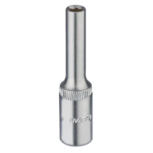 Elora Deep Socket, 1/4"" Sq. Dr., 4mm