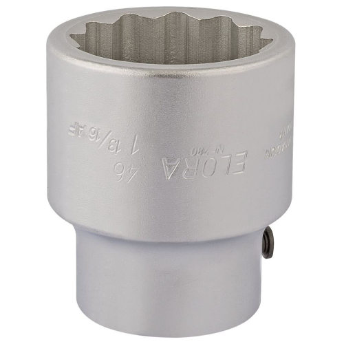 Elora Elora Bi-Hexagon Socket, 1"" Sq. Dr., 46mm