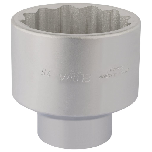 Elora Elora Bi-Hexagon Socket, 1"" Sq. Dr., 75mm