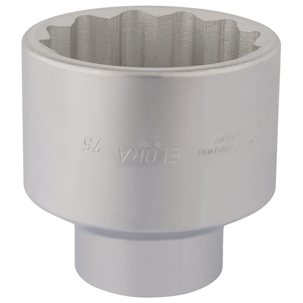 Elora Bi-Hexagon Socket, 1"" Sq. Dr., 75mm