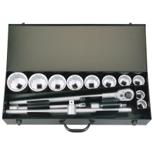 Elora Metric Socket Set, 1"" Sq. Dr. (14 Piece)