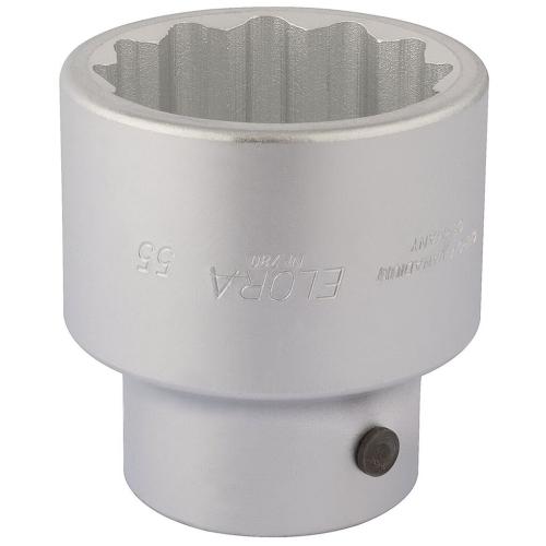 Elora Elora Bi-Hexagon Socket, 1"" Sq. Dr., 55mm