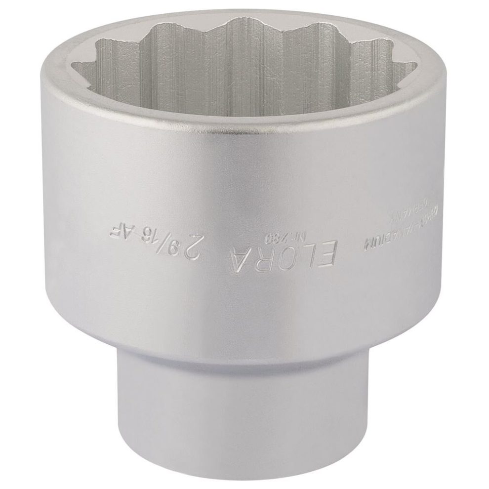 Elora Bi-Hexagon Socket, 1"" Sq. Dr., 2.9/16