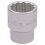 Elora Elora Bi-Hexagon Socket, 1"" Sq. Dr., 1.1/2"" 1