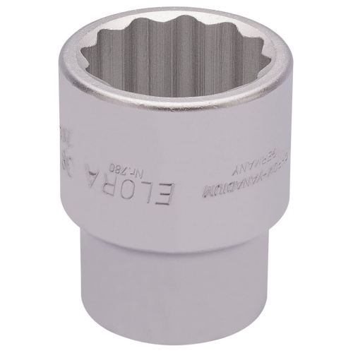 Elora Elora Bi-Hexagon Socket, 1"" Sq. Dr., 1.1/2""