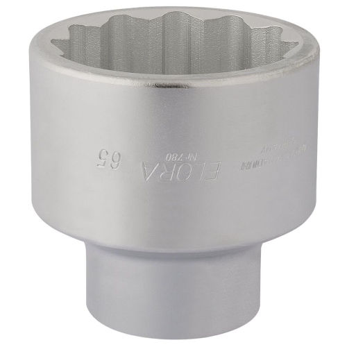 Elora Elora Bi-Hexagon Socket, 1"" Sq. Dr., 65mm