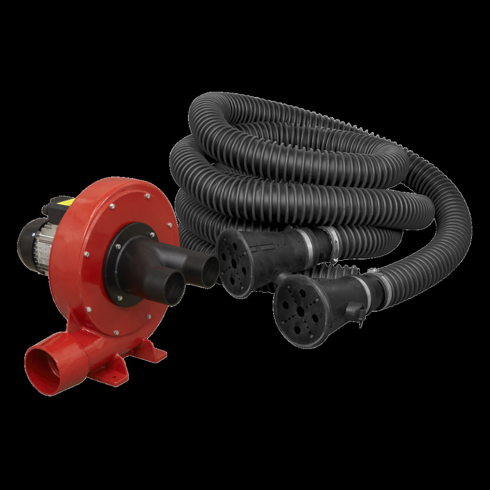 Exhaust Fume Extraction System 230V - 370W - Twin Duct