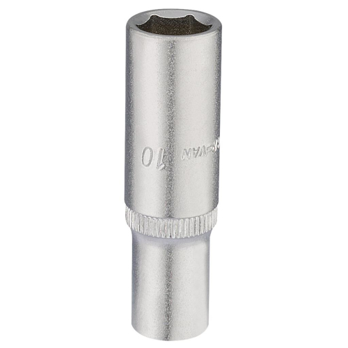 Elora Elora Deep Socket, 1/4"" Sq. Dr., 10mm