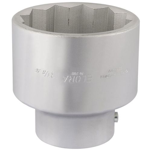 Elora Elora Bi-Hexagon Socket, 1"" Sq. Dr., 3.1/8""