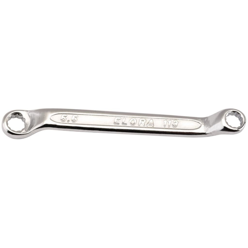 Elora Midget Deep Crank Metric Ring Spanner, 5 X 5.5Mm