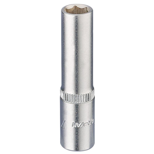 Elora Elora Deep Socket, 1/4"" Sq. Dr., 7mm