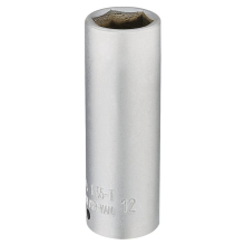 Elora Deep Socket, 1/4"" Sq. Dr., 12mm