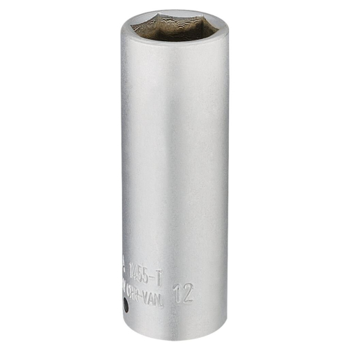 Elora Elora Deep Socket, 1/4"" Sq. Dr., 12mm