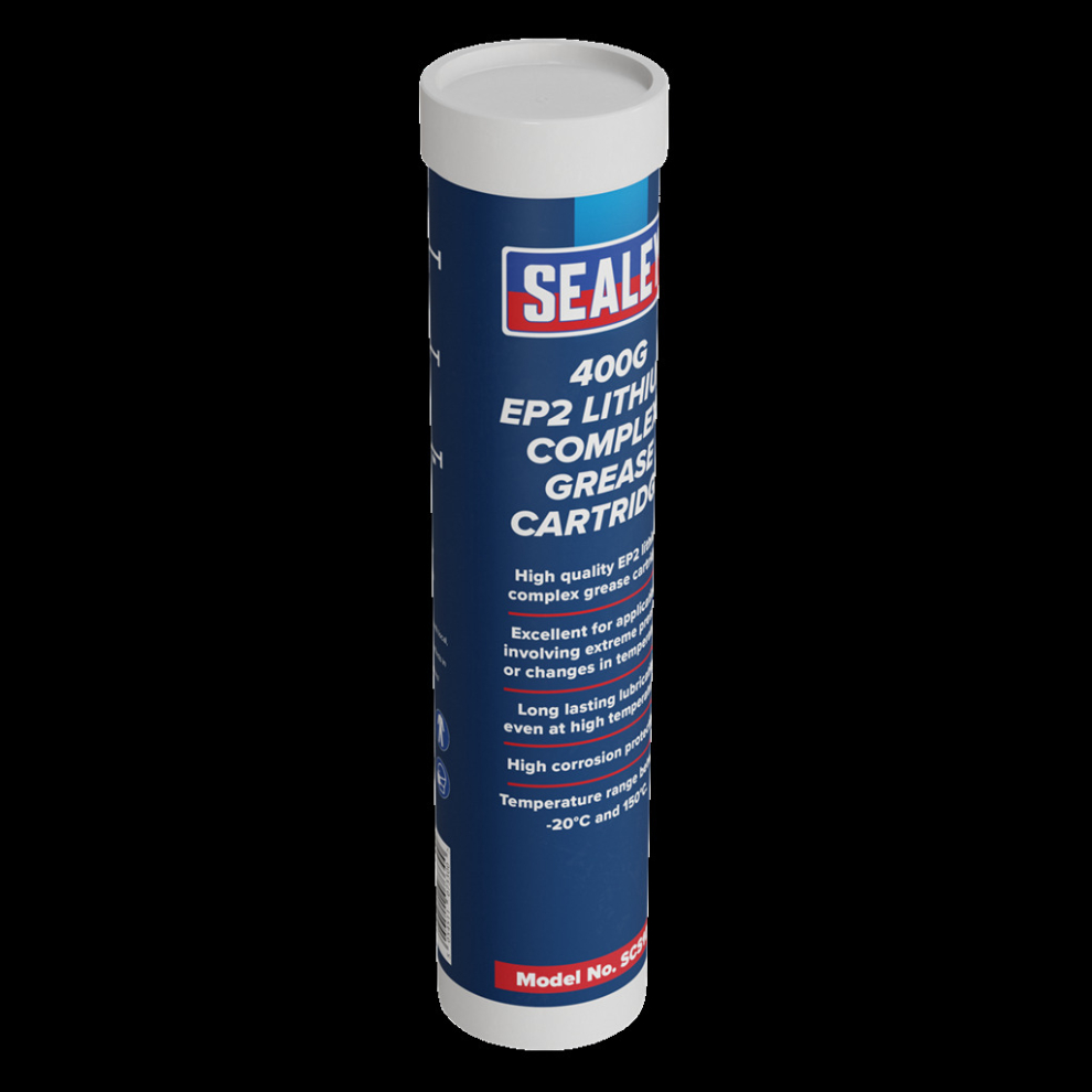 Sealey Ep2 Lithium Complex Grease Cartridge 400G
