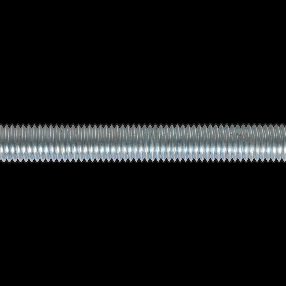 Studding M12 x 1m Zinc Pack of 5