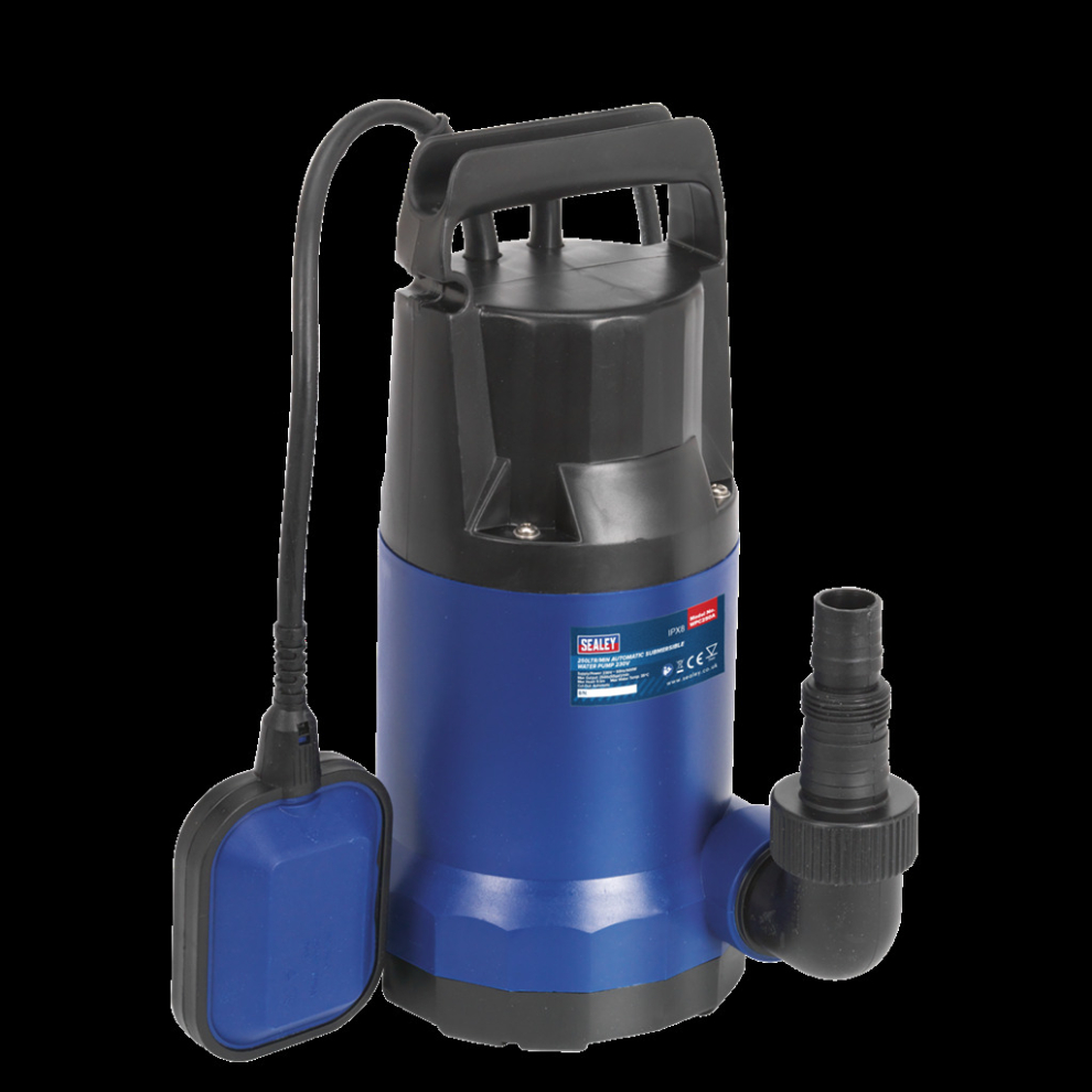 Sealey Submersible Water Pump Automatic 250L/Min 230V