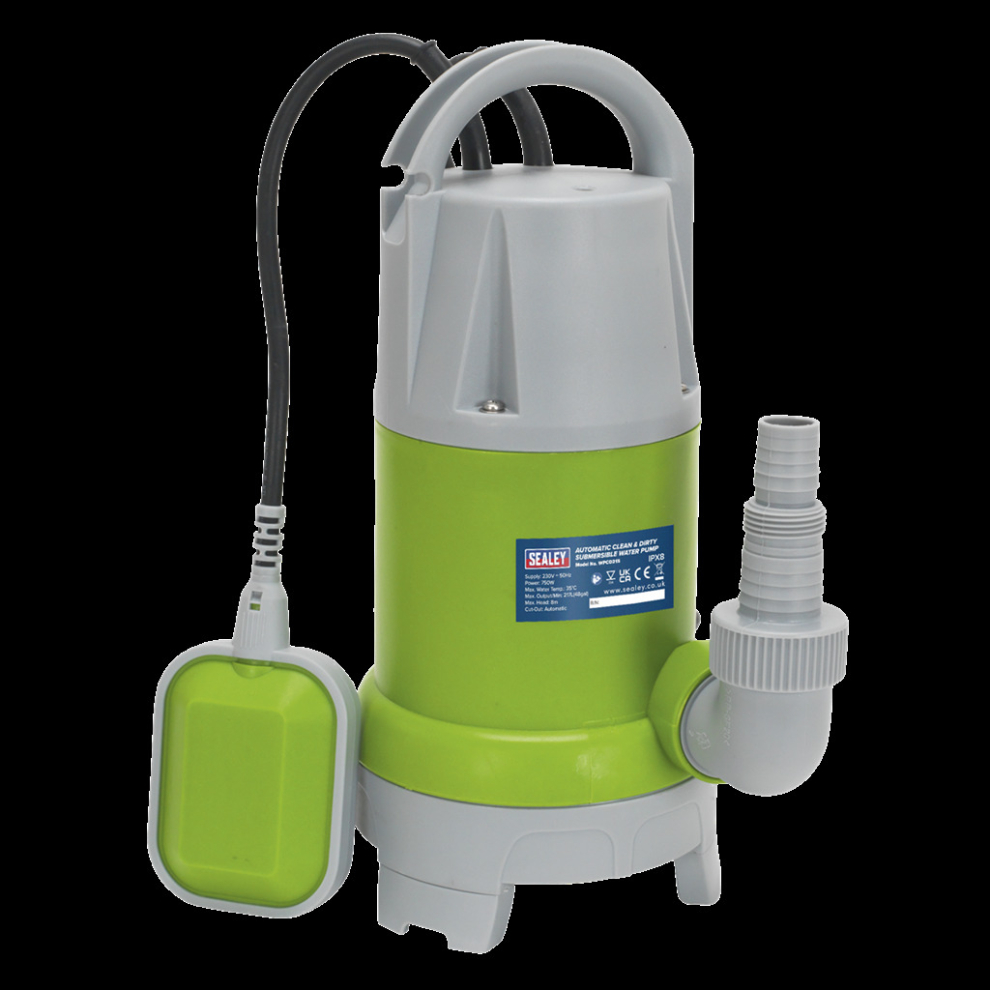 Submersible Clean & Dirty Water Pump Automatic 217L/min 230V