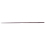 Draper Three Square Second Cut Needle File (Box of 12) 1