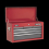 Sealey Topchest 6 Drawer with Ball-Bearing Slides - Red/Grey 1