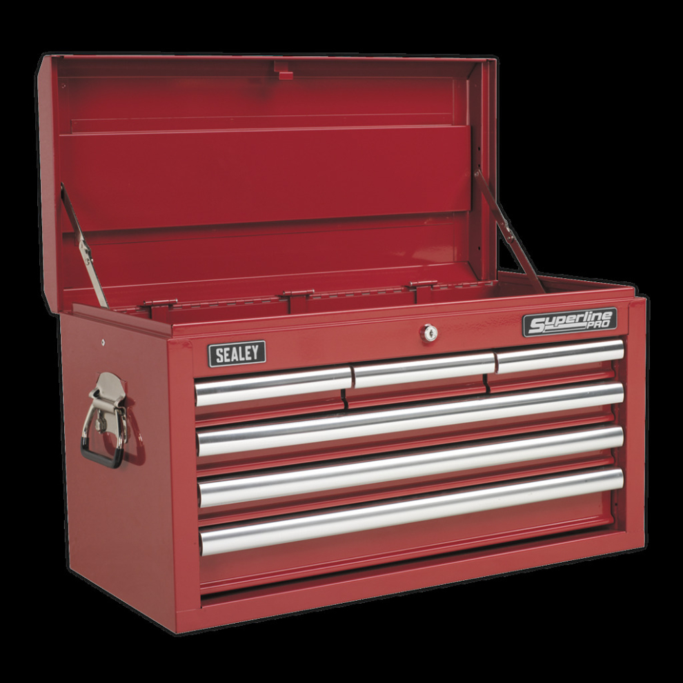 Sealey Topchest 6 Drawer With Ball-Bearing Slides - Red