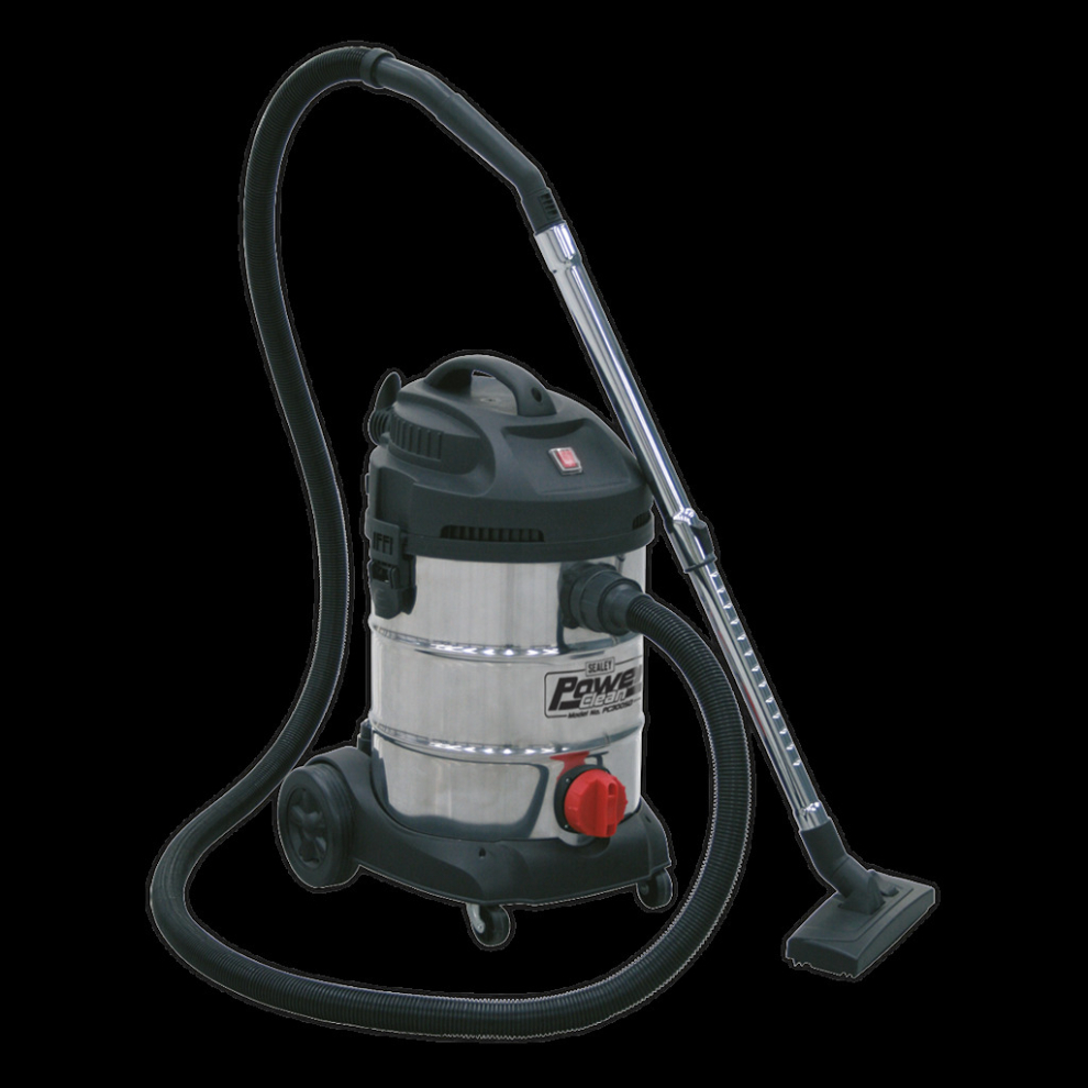 Vacuum Cleaner Industrial 30L 1400W/230V Stainless Drum