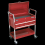 Sealey Trolley 2-Level Heavy-Duty with Lockable Top & 2 Drawers 1