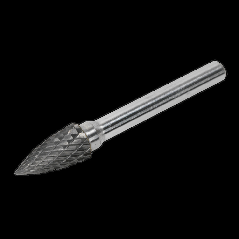 Tungsten Carbide Rotary Burr Arc Pointed Nose 10Mm 5051747458604