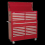 Sealey Tool Chest Combination 23 Drawer with Ball-Bearing Slides - Red 1