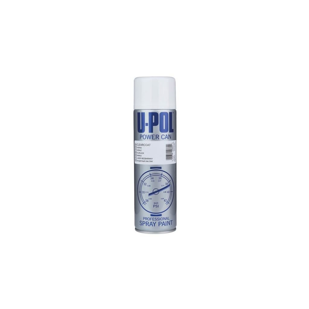 U-Pol Powercan Clear Lacquer - 500Ml 5010796103699