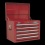 Sealey Topchest 5 Drawer with Ball-Bearing Slides - Red 1