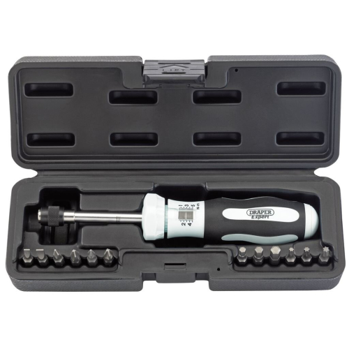 Draper Torque Screwdriver Kit, 1 - 5Nm