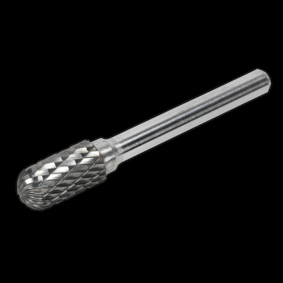 Sealey Tungsten Carbide Rotary Burr Cylindrical Ball Nose Ø10mm